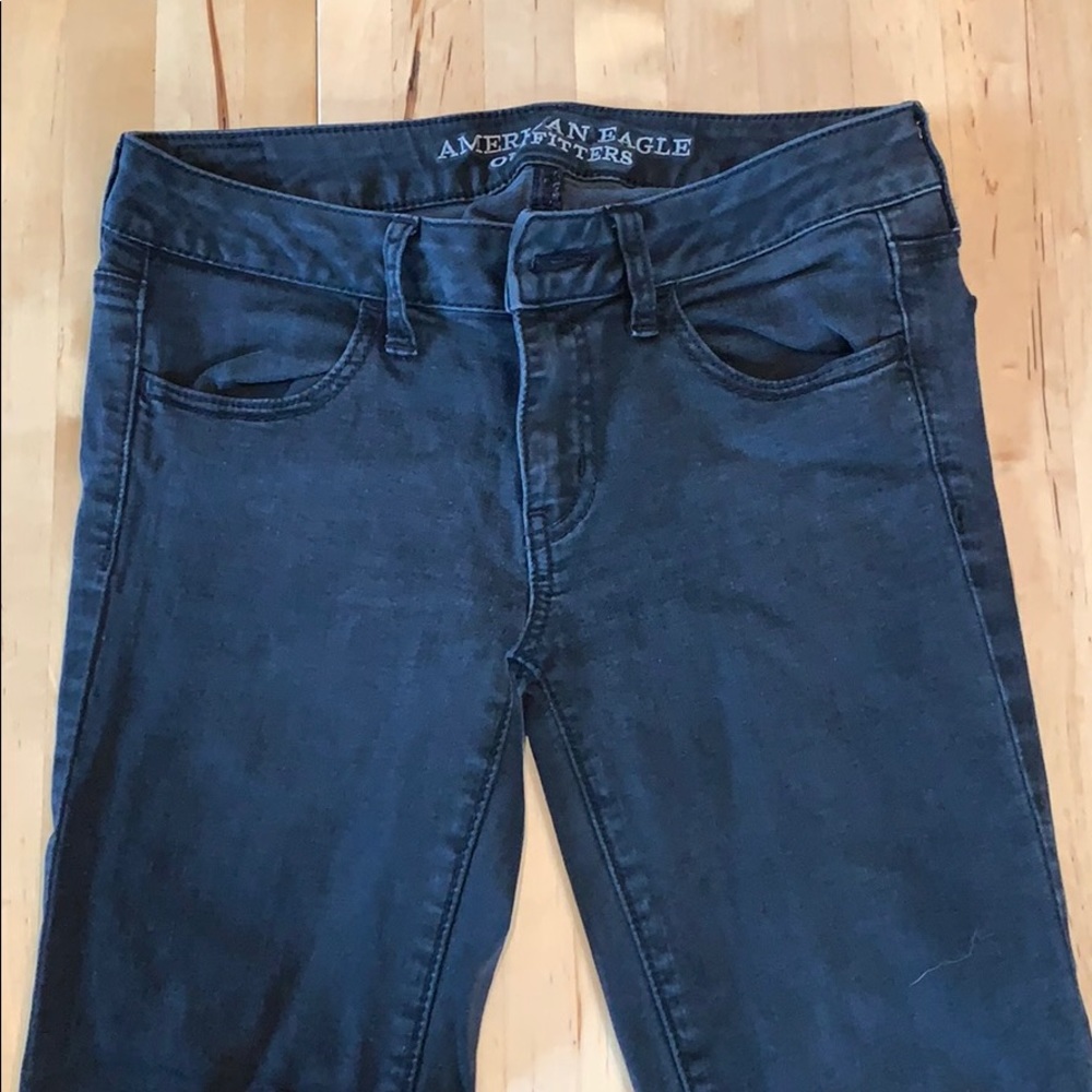 Black jeggings